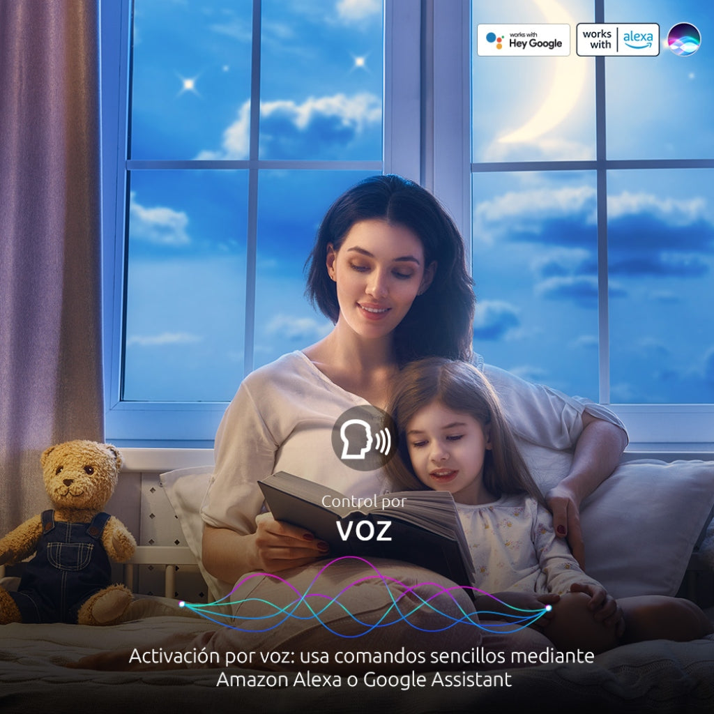 Nexxt Solutions Cámara Inalámbrica Inteligente para Interiores y Exteriores, 2 Pack