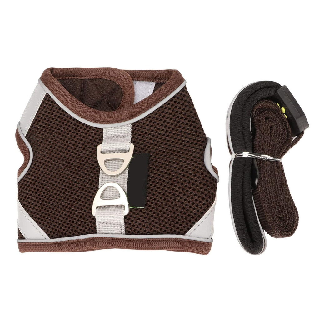 Miomu Pechera para Mascotas Deportivo Café