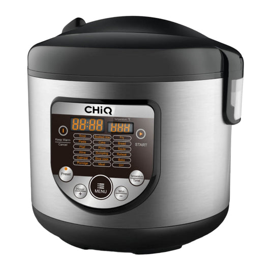 Chiq Olla Multiusos Digital Acero Inoxidable 6 Litros (CQXMC06M1T1S)