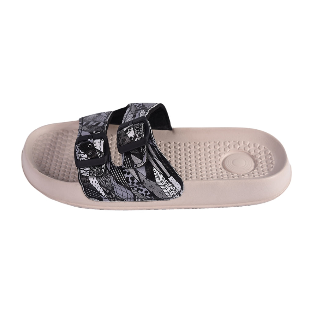 Soket Sandalias con Estampado Tribal Negro, para Mujer