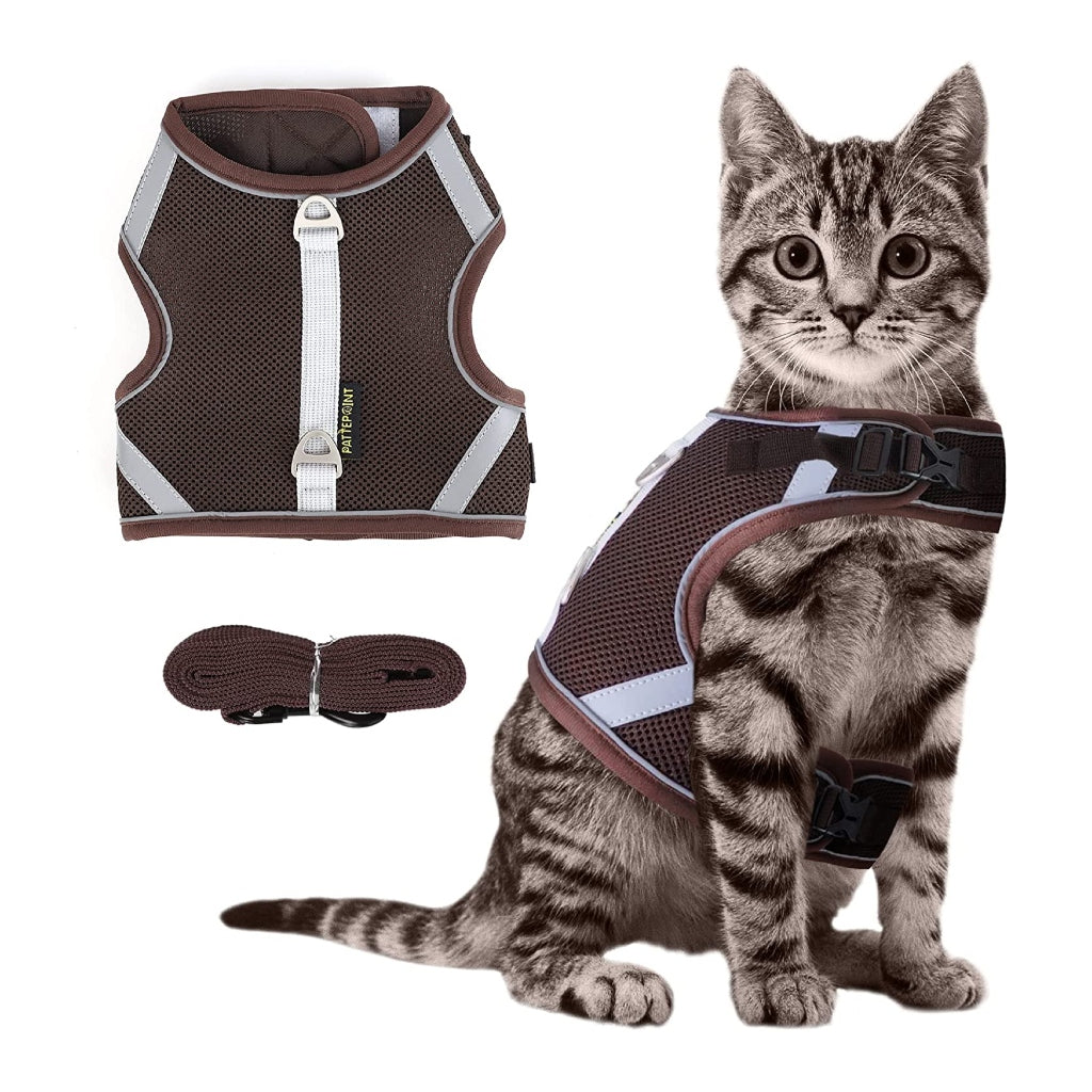 Miomu Pechera para Mascotas Deportivo Café