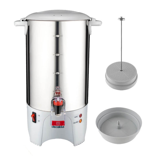 Decakila Percolador Acero Inoxidable 50 Tazas (KUKT024M)
