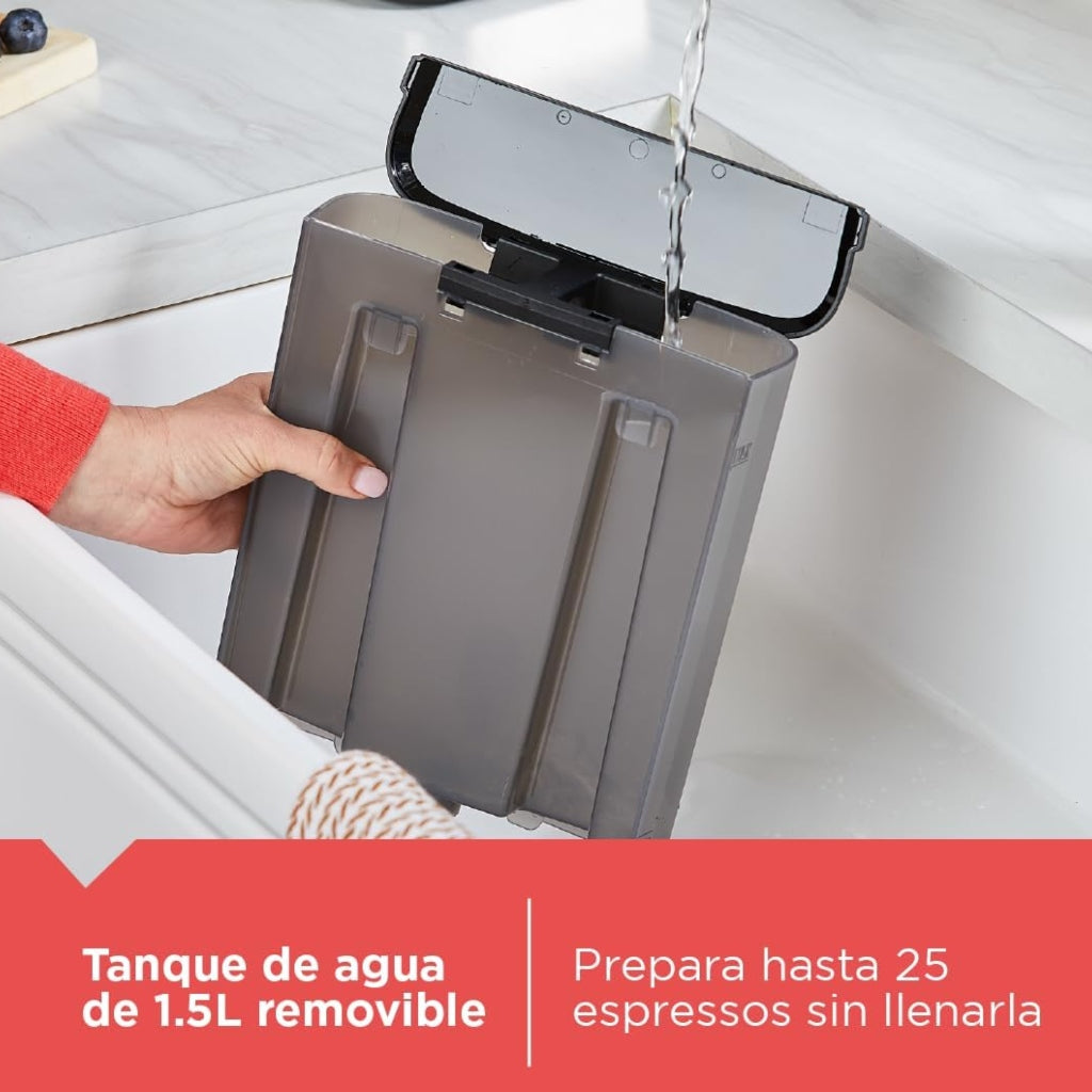 Black & Decker Máquina de Café Espresso Semiautomática (EM0312-0SDLA)