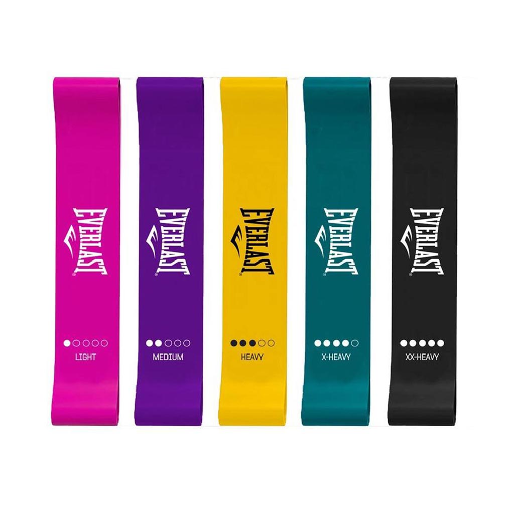 Everlast Set Minibandas de Resistencia, 5 Piezas