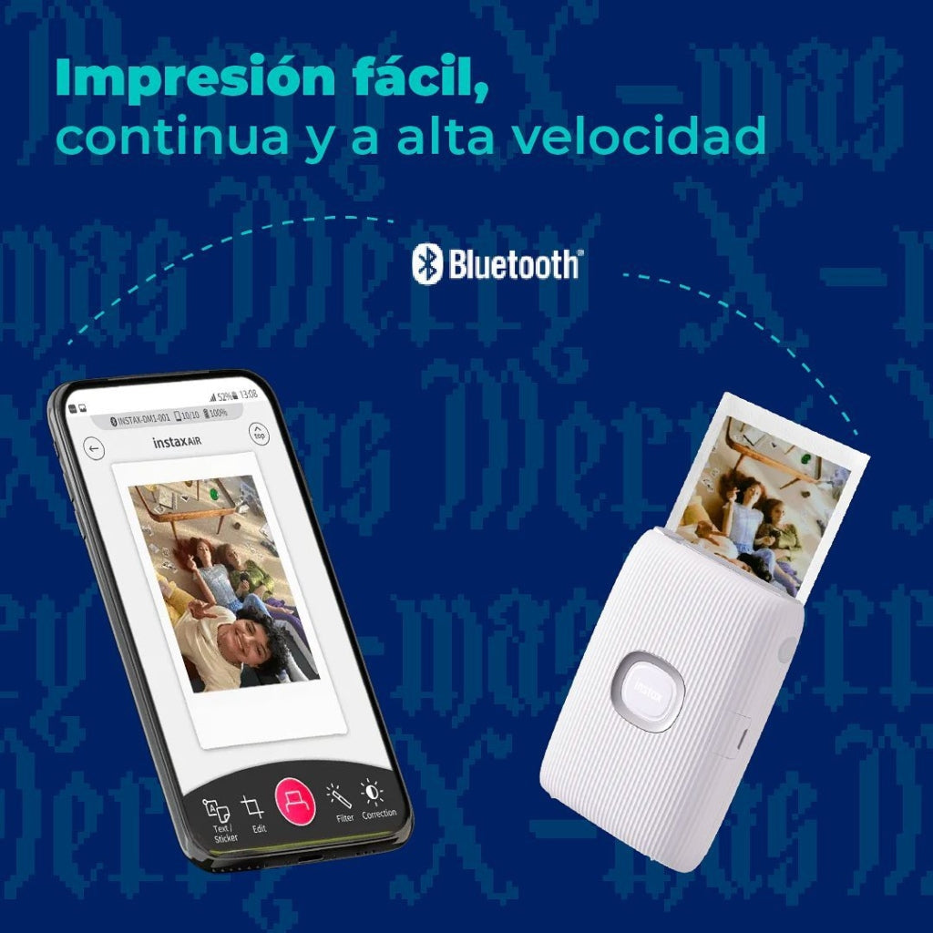 Fujifilm Kit Impresora Fotográfica Instax Mini Link 2, 5 Piezas
