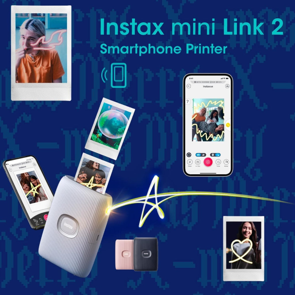 Fujifilm Kit Impresora Fotográfica Instax Mini Link 2, 5 Piezas