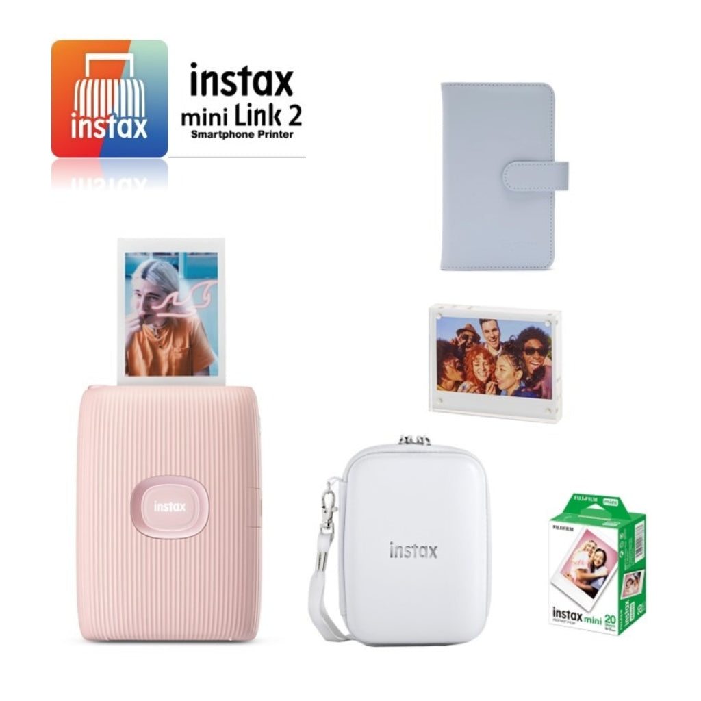 Fujifilm Kit Impresora Fotográfica Instax Mini Link 2, 5 Piezas
