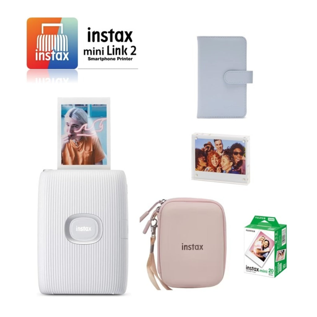 Fujifilm Kit Impresora Fotográfica Instax Mini Link 2, 5 Piezas