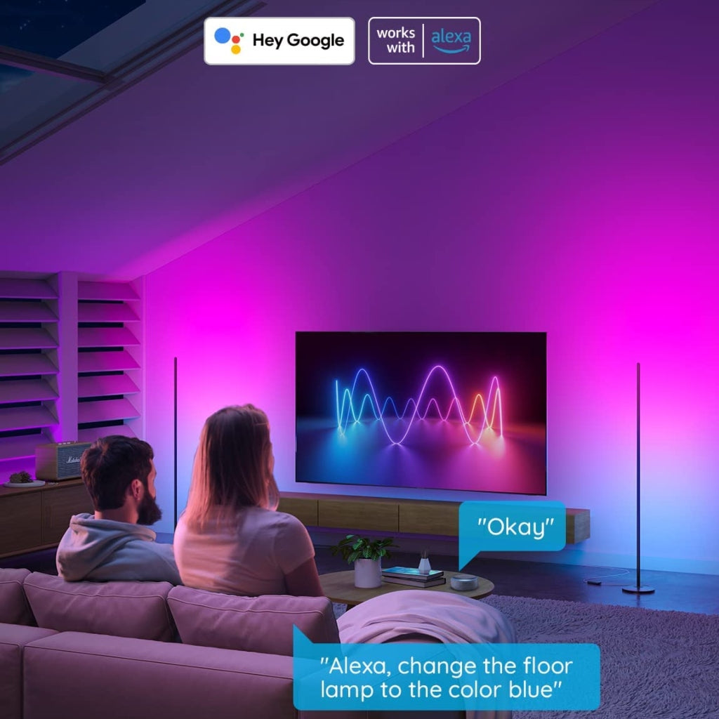 Govee Lámpara de Piso Smart RGBICW, H6076112-OF-LA