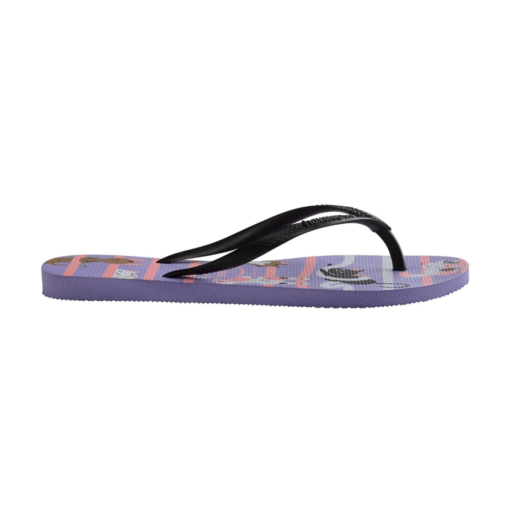 Havaianas Sandalias Slim Pets Purpura, para Niña/Mujer