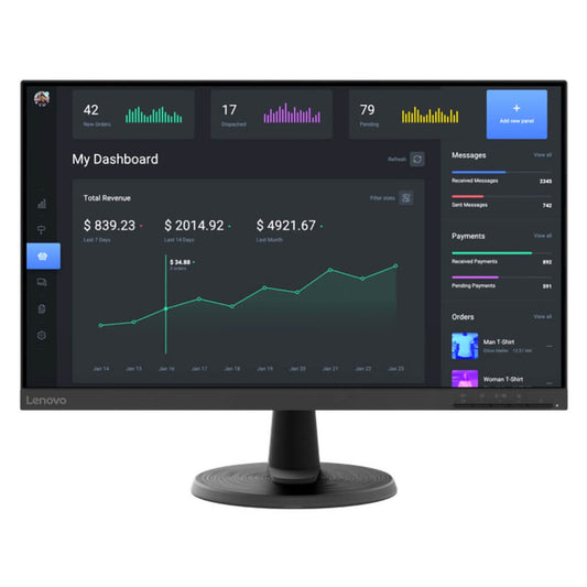 Lenovo Monitor 23.8" ThinkVision C24-40, 63DCKAR6LA