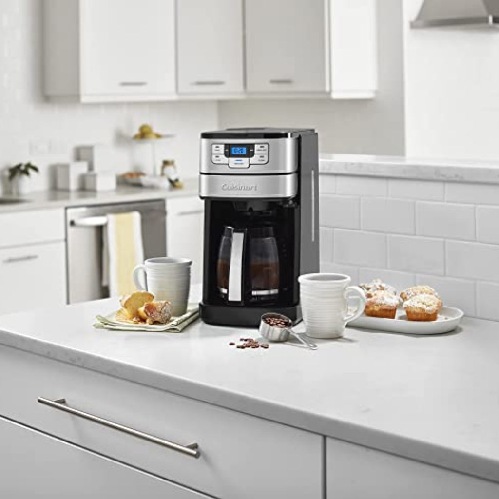Cuisinart Coffee Maker con Moledor de Café 12 Tazas (DGB400)