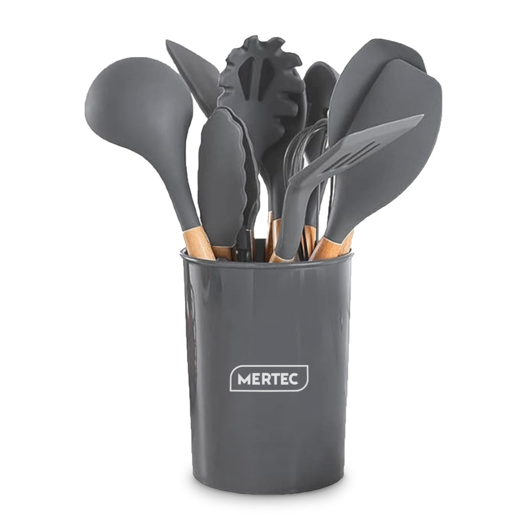 Mertec Set Utensilios de Silicona para Cocina MT, 12 Piezas