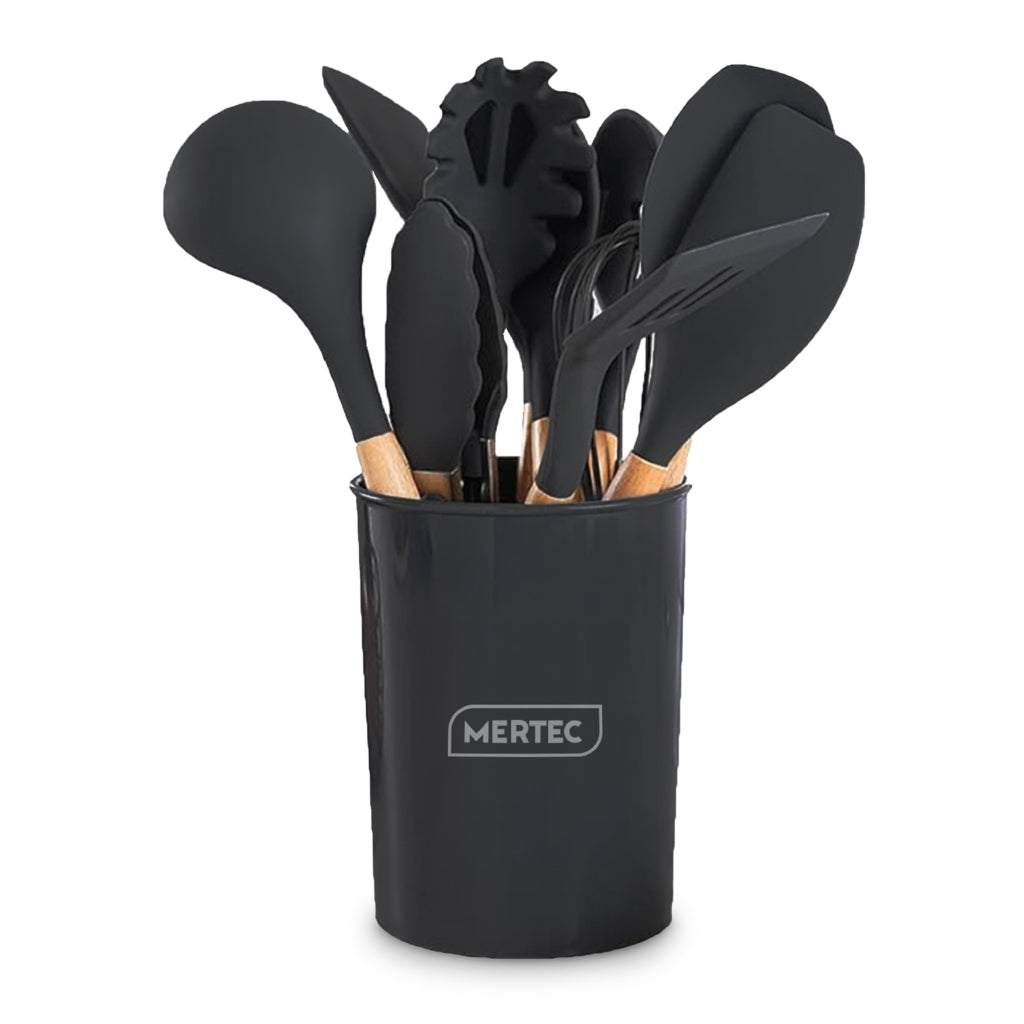 Mertec Set Utensilios de Silicona para Cocina MT, 12 Piezas