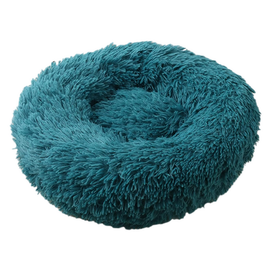 Miomu Cama de Peluche Redonda para Mascotas, Grande