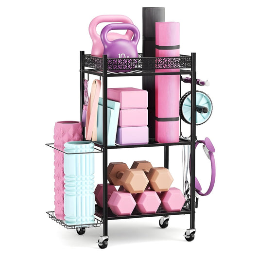 Miomu Estante Organizador Portátil para Gimnasio