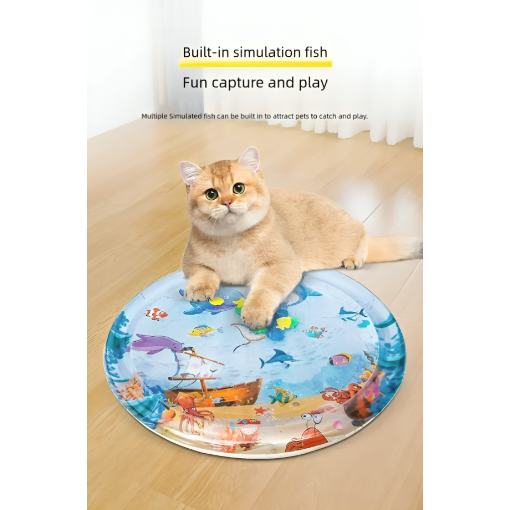 Miomu Cama de Agua Inflable para Gatos