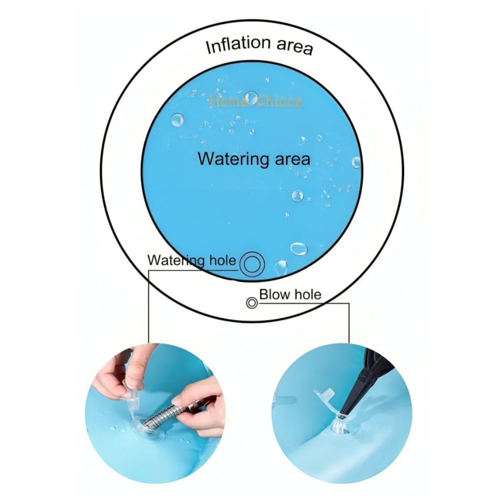 Miomu Cama de Agua Inflable para Gatos