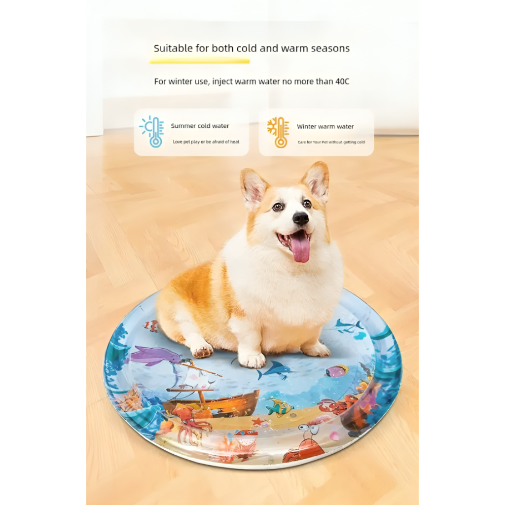 Miomu Cama de Agua Inflable para Gatos