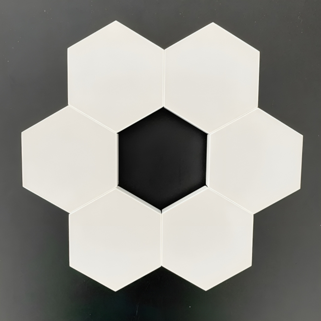 Miomu Set Luces LED Hexagonal, 6pcs