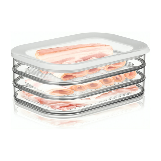 Miomu Contenedor de Plástico para Refrigerador