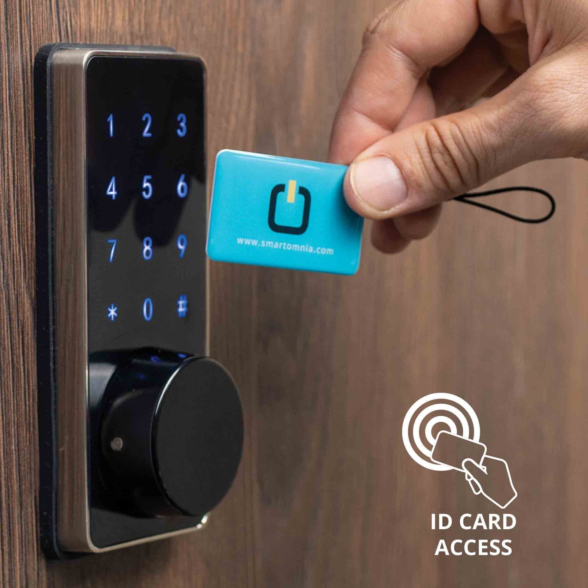 Omnia Cerradura Tipo Cerrojo Inteligente Wifi