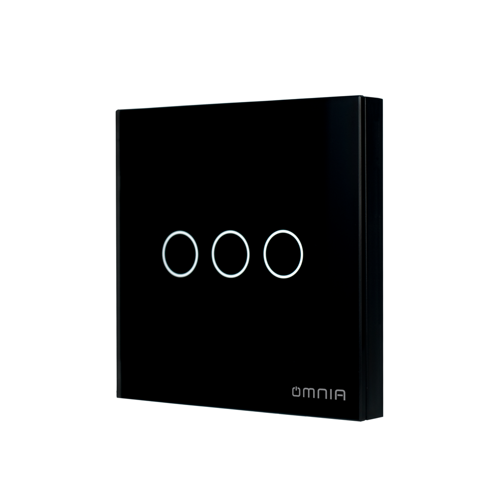 Omnia Interruptor Inteligente Inalámbrico Rf 3 Vías