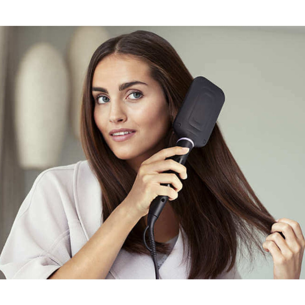 Philips Cepillo Alisador Anti-frizz para Cabello (BHH88000)