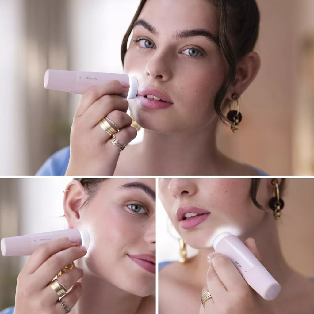 Philips Depiladora Inalámbrica Facial, Brr45400