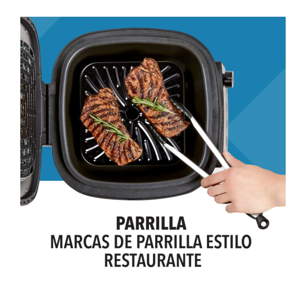 Power XL Olla Freidora de Aire con Parrilla 5.7 Litros, MFC-AF-6C-LA