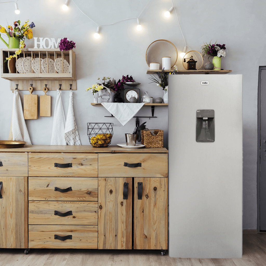 Mabe Refrigeradora Semiautomática Acero Inoxidable 181 L (RMC181PYMRX0)