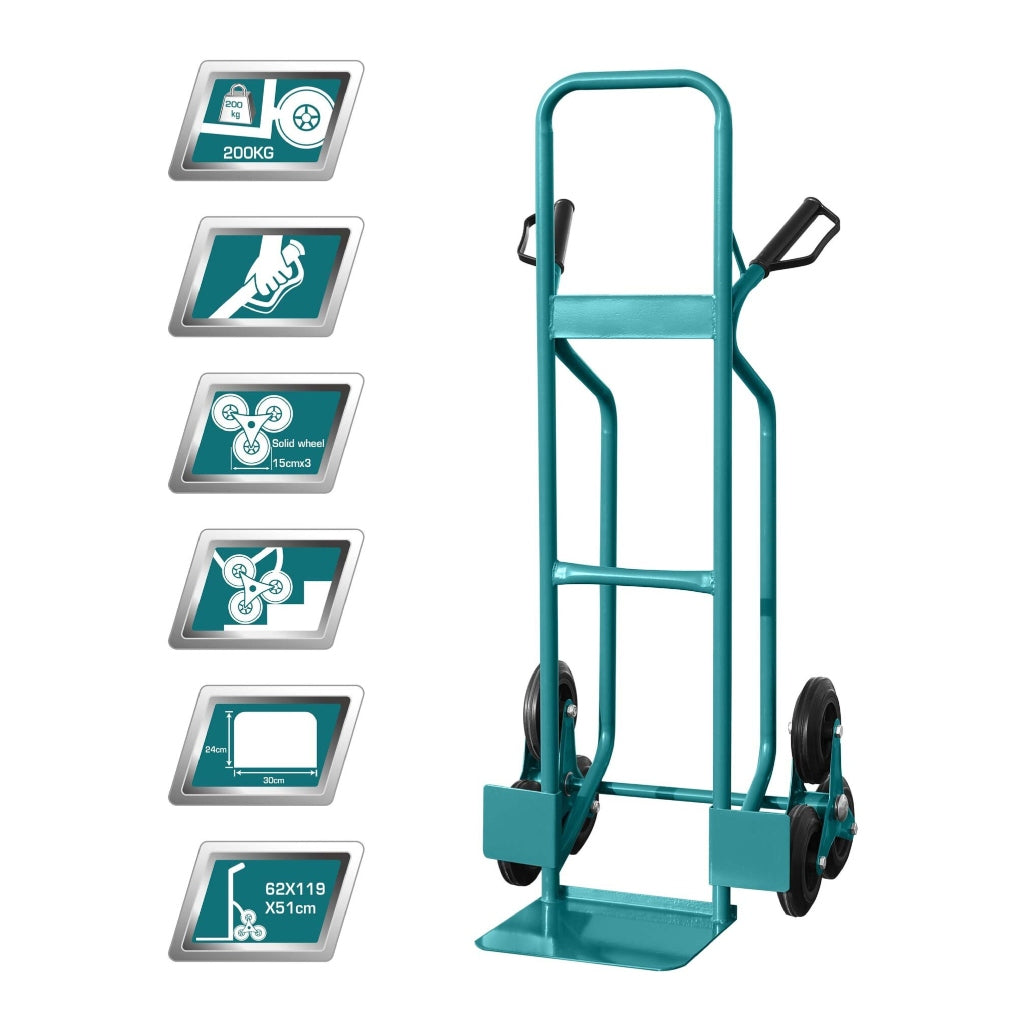 Total Perra de Carga para Subir Escaleras 200Kg, THTHT20461