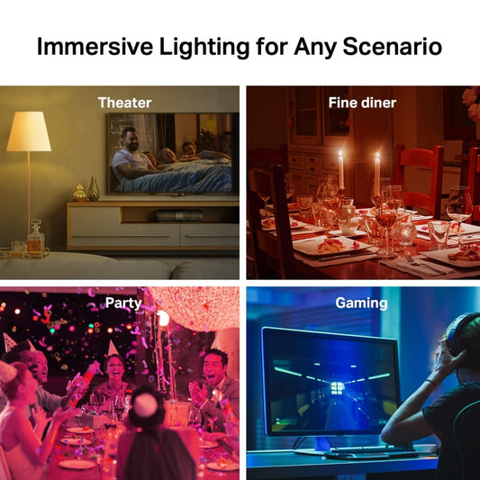 TP-Link Tapo Bombillo Inteligente Wi-Fi LED RGB L530E, 2 Unidades