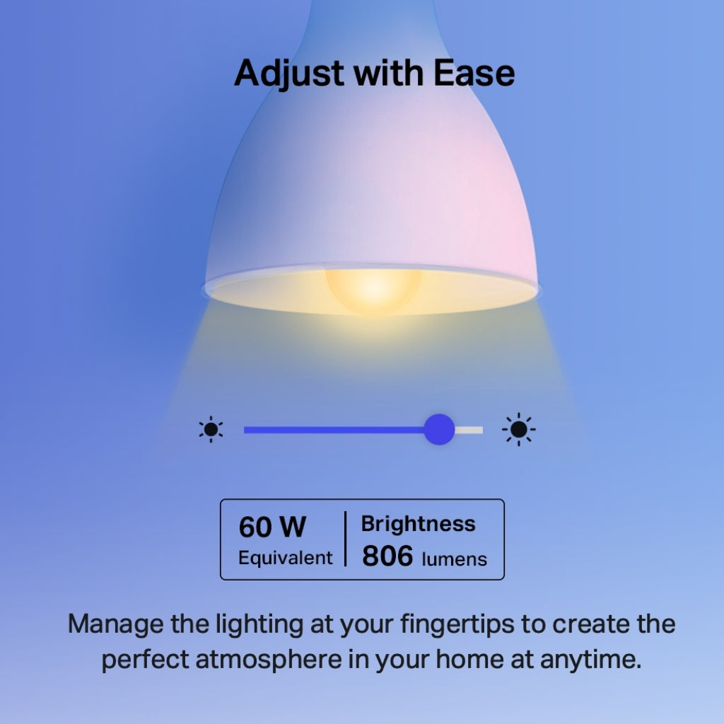 TP-Link Tapo Bombillo Inteligente Wi-Fi LED RGB L530E, 2 Unidades