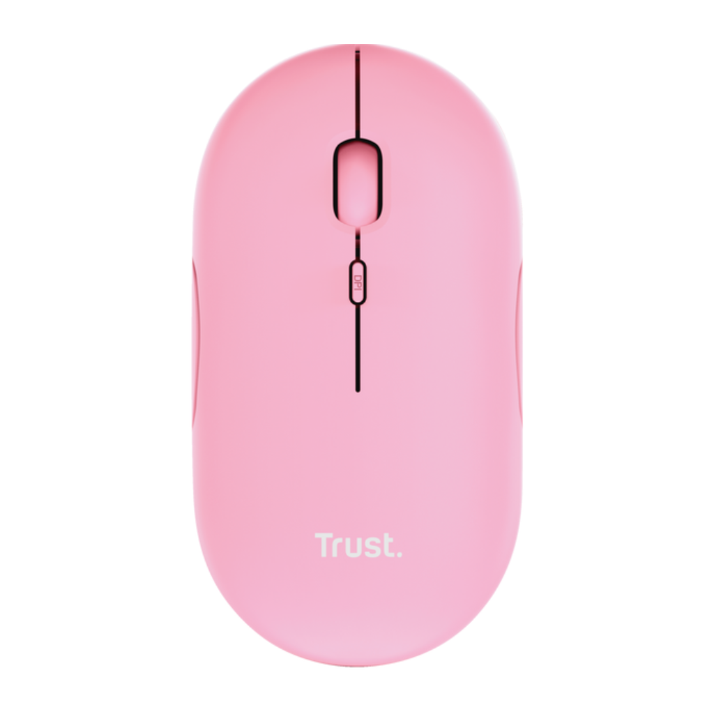 Trust Mouse Inalámbrico Ultrafino Recargable Puck