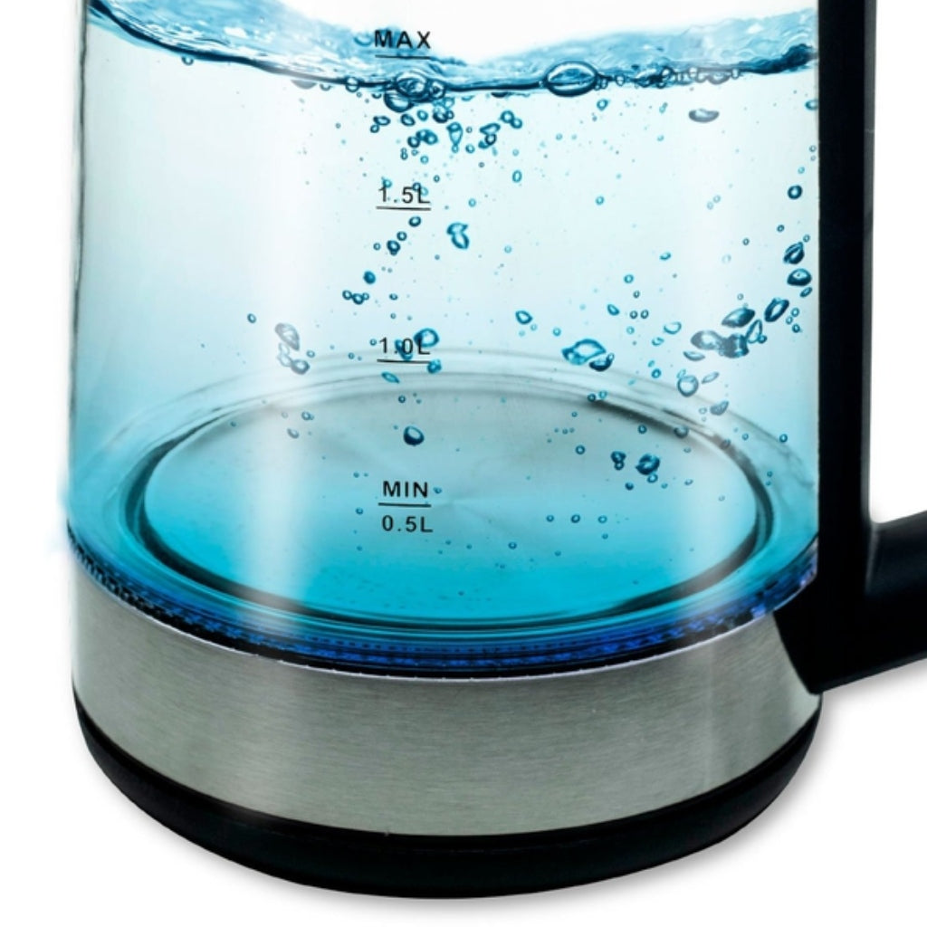 Monix Cafetera Eléctrica de Vidrio, 1.8 Litros