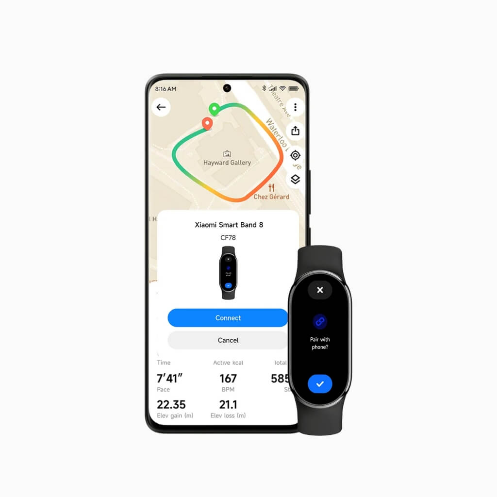 Xiaomi Pulsera Inteligente Mi Smart Band 8