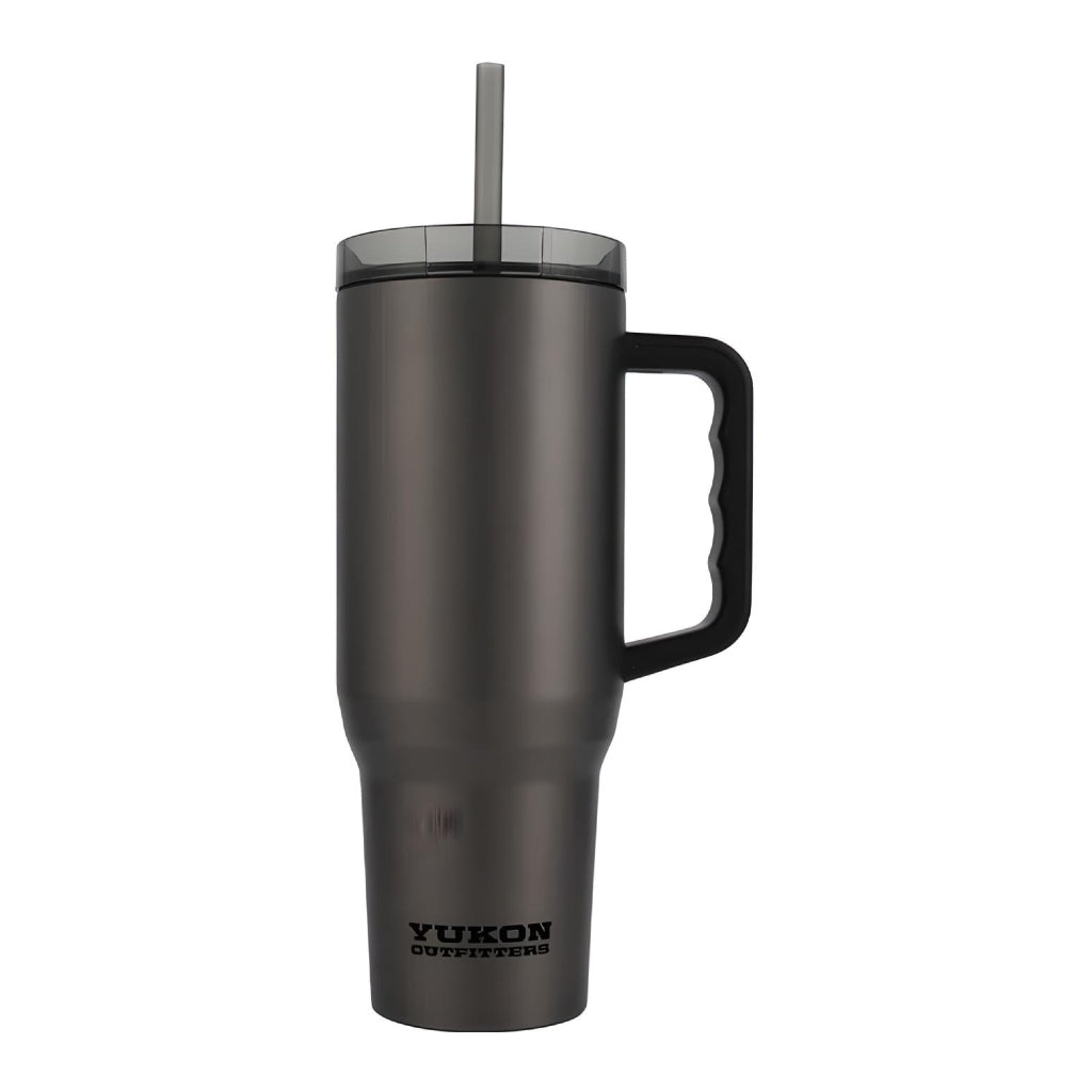 Yukon Vaso Térmico con Agarradera y Pajilla, 40 Oz