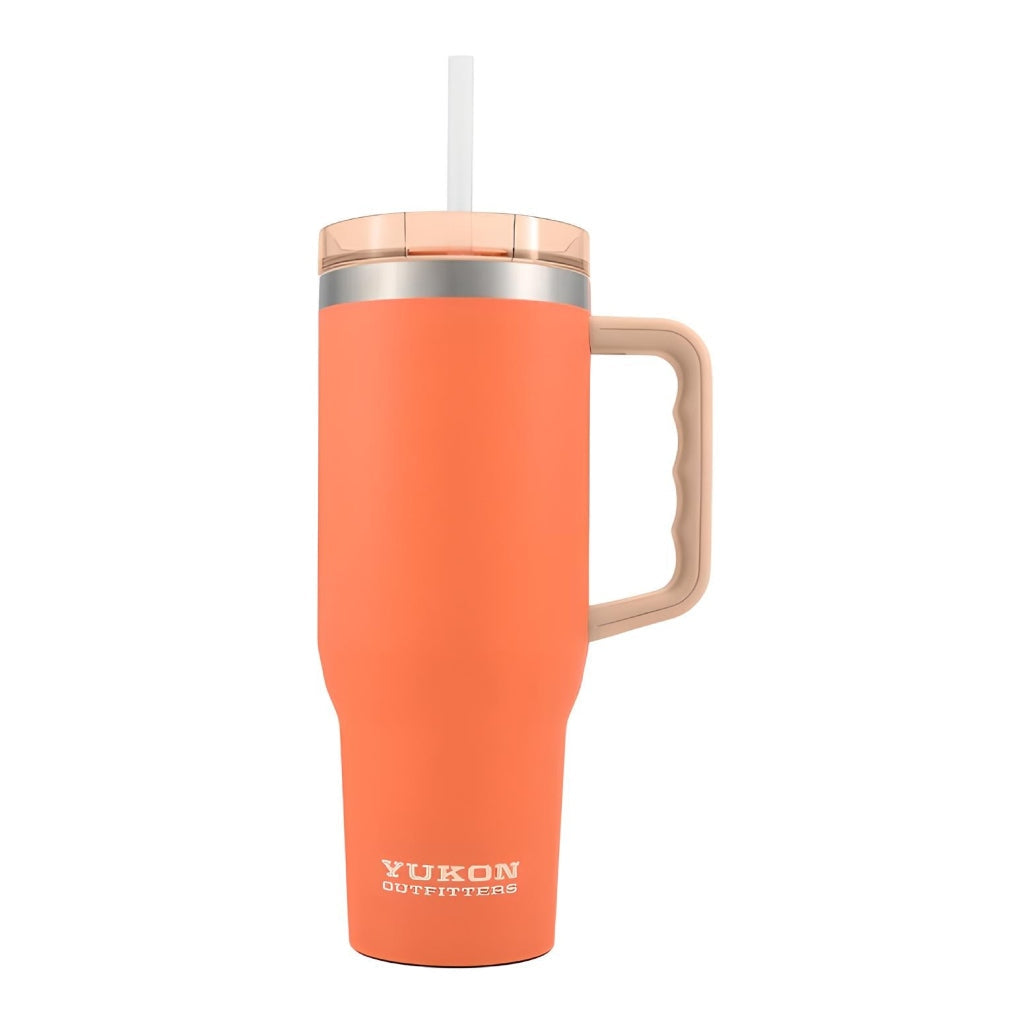 Yukon Vaso Térmico con Agarradera y Pajilla, 40 Oz