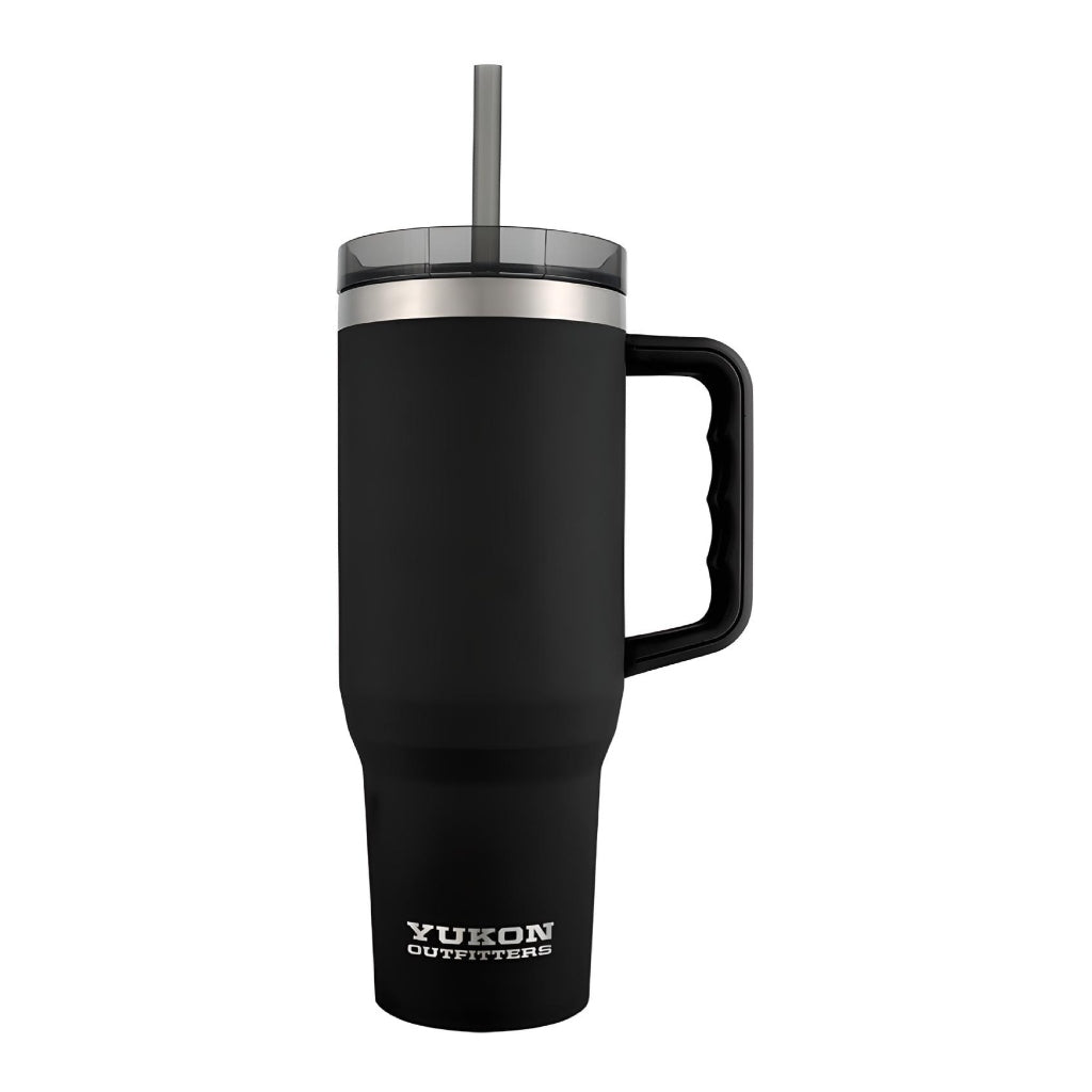 Yukon Vaso Térmico con Agarradera y Pajilla, 40 Oz