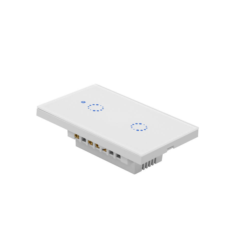 Sonoff Interruptor de Luz Inteligente Táctil Smart Wi-Fi, T1-2CH