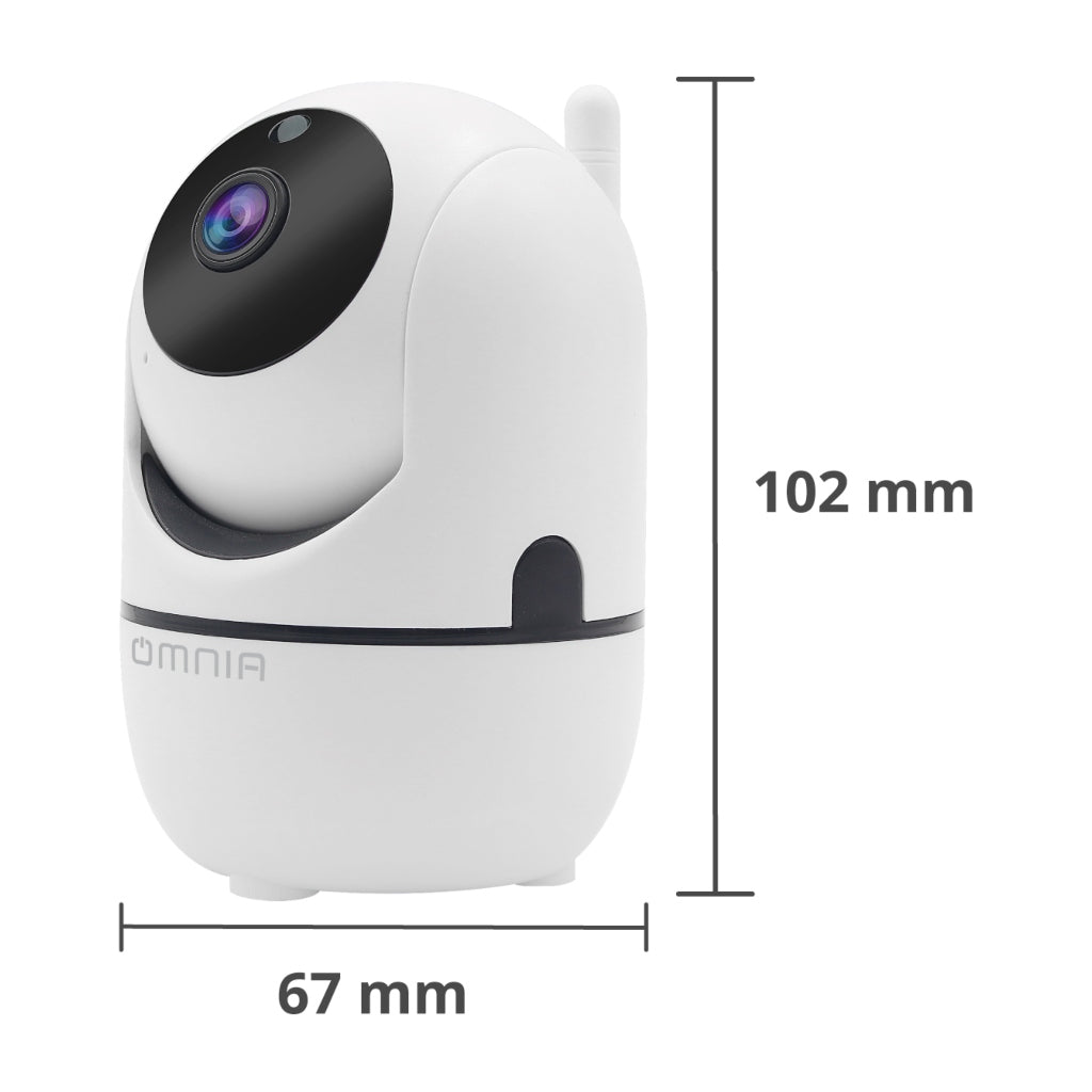 Omnia Cámara Inteligente Wifi 355° Ptz para Interiores