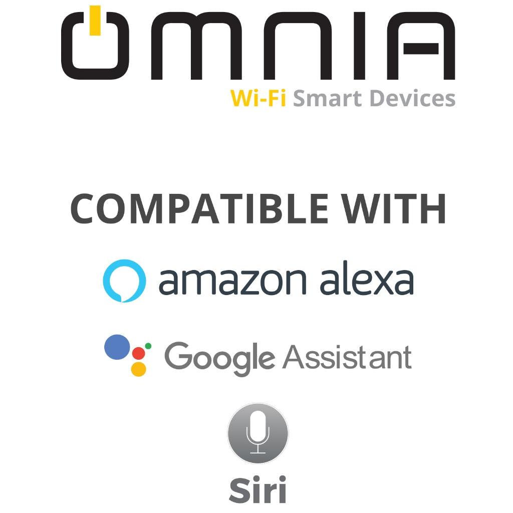Omnia Interruptor Inteligente Híbrido Wifi/rf 1 Vía