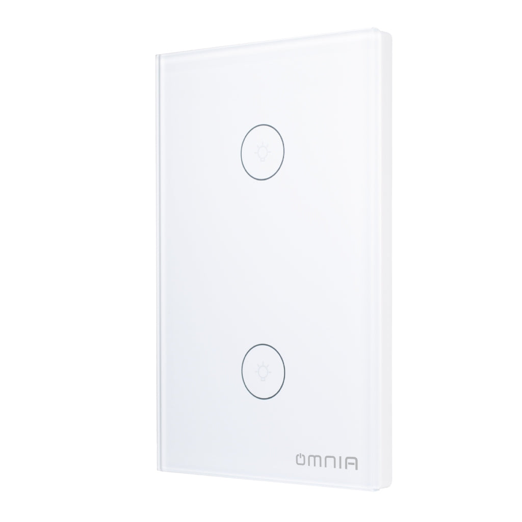 Omnia Interruptor Inteligente Híbrido Wifi/rf 2 Vías
