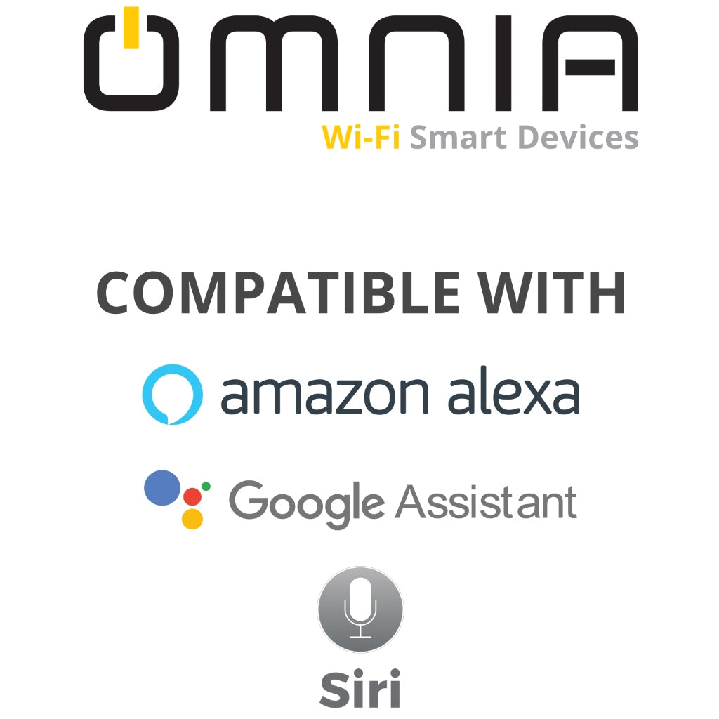 Omnia Interruptor Inteligente Híbrido Wifi/rf 2 Vías