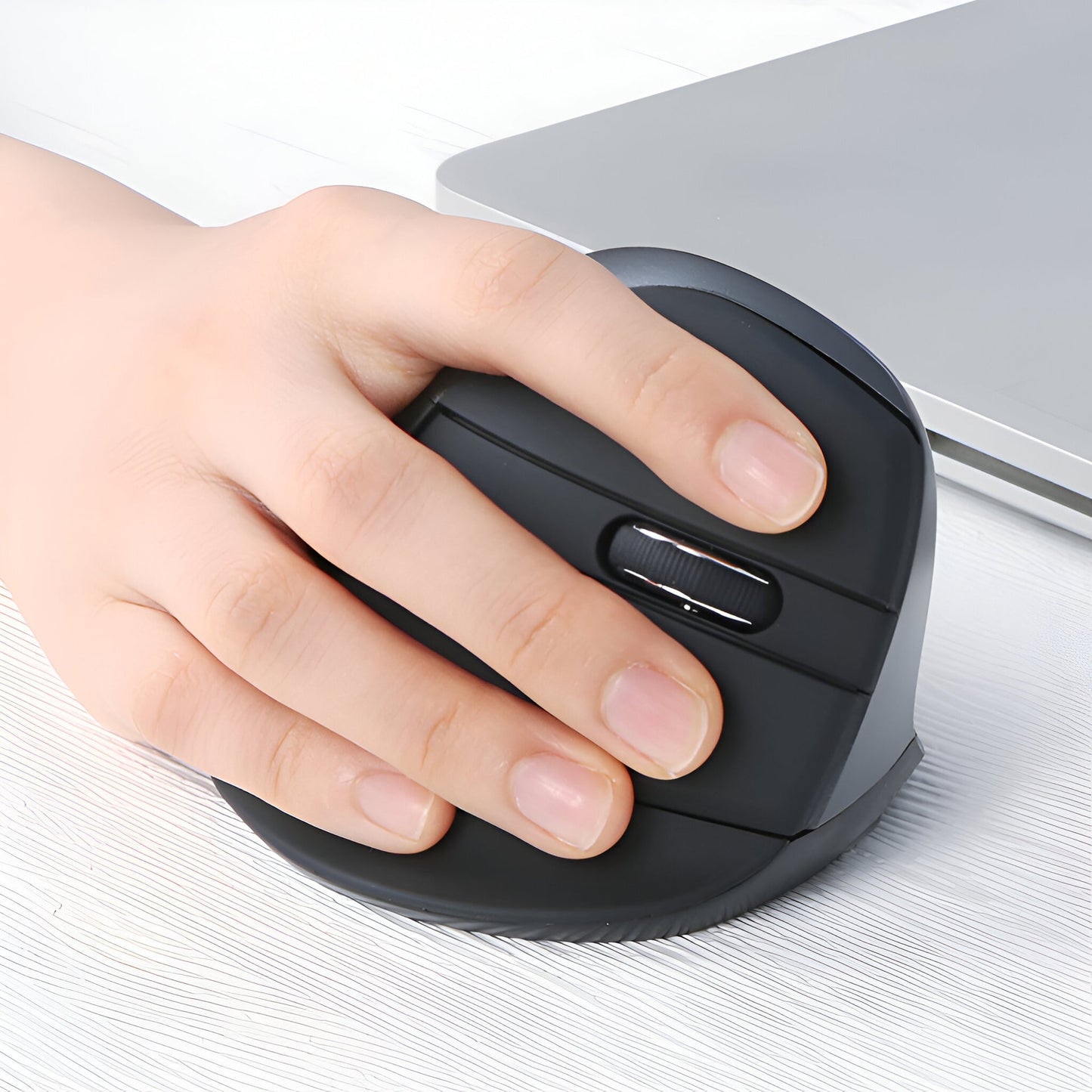 Miomu Mouse Inalámbrico Vertical, Diseño Ergonómico