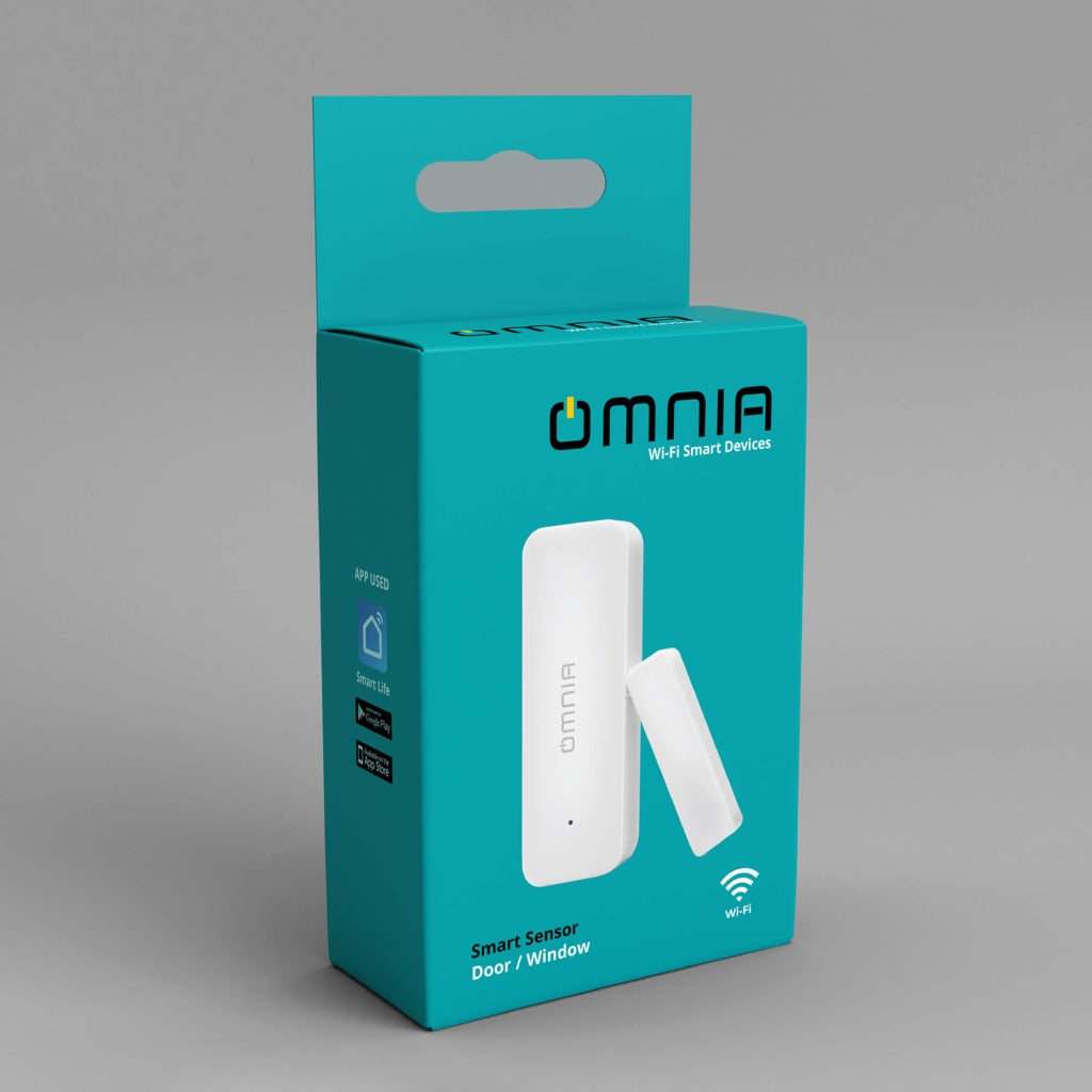 Omnia Sensor de Puerta y Ventana Inteligente Wifi