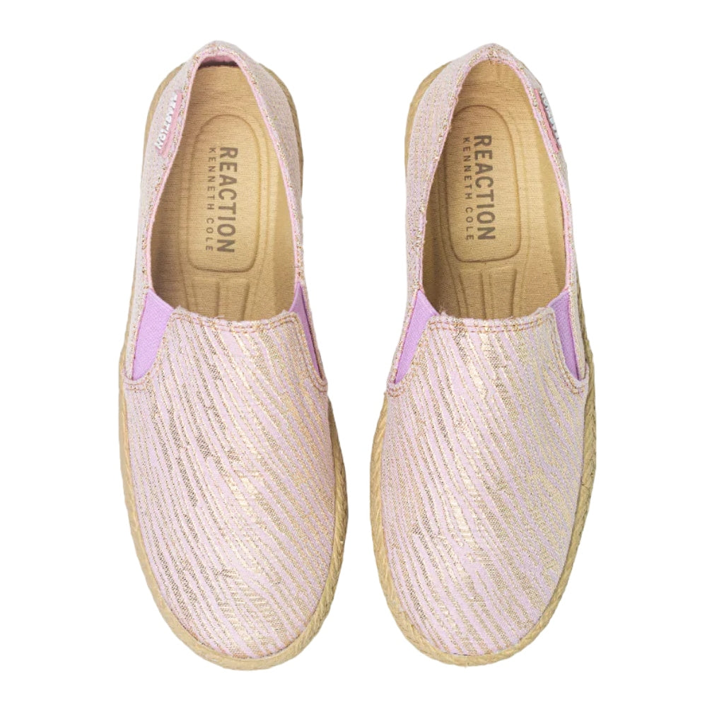 Kenneth Cole Zapatos Casuales Flat Rosa/Dorado, para Mujer